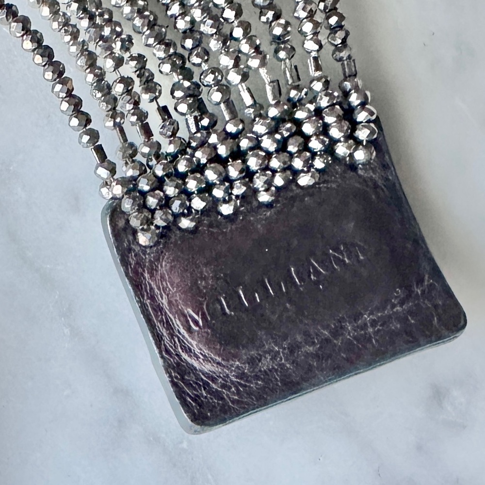 Millianna Python & Hematite Beaded Bracelet - image 2